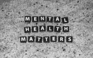 May 2022 Featured Image - Word Game Tiles Spelling Out Mental Health Matters