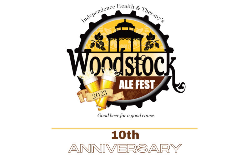Woodstock Ale Fest - 10th Anniversary Logo