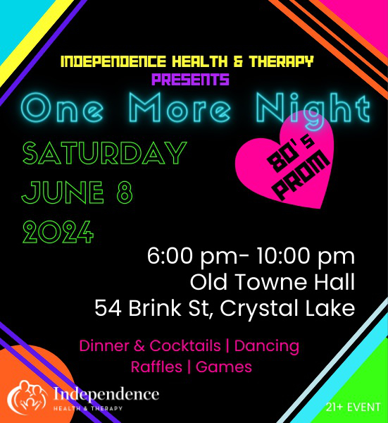 One More Night - 80s Prom. Saturday June 8, 2024