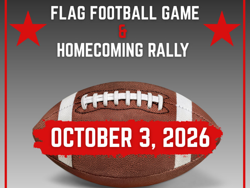 2nd Flag Football Game & Homecoming Rally